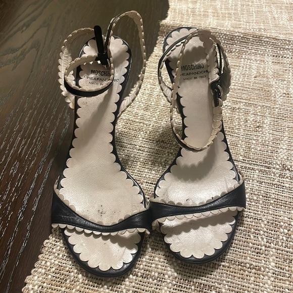 EUC Moschino cheap and chic Strappy Sandals - Picture 1 of 8